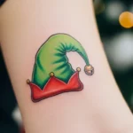 22 Fun Elf Hat Tattoos That Bring Playful Holiday Vibes