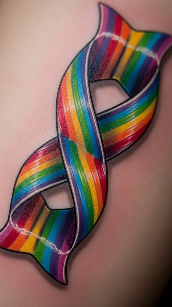 Christmas Ribbon Candy Fold