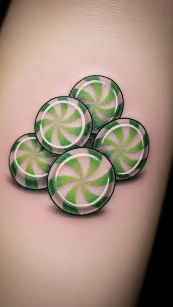 Frosty Mint Candy Cluster