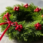 How to Design a Mini Christmas Wreath Tattoo That Looks Elegant