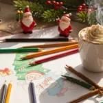 How to Draw a Cute Santa Face Tattoo With Holiday Personality