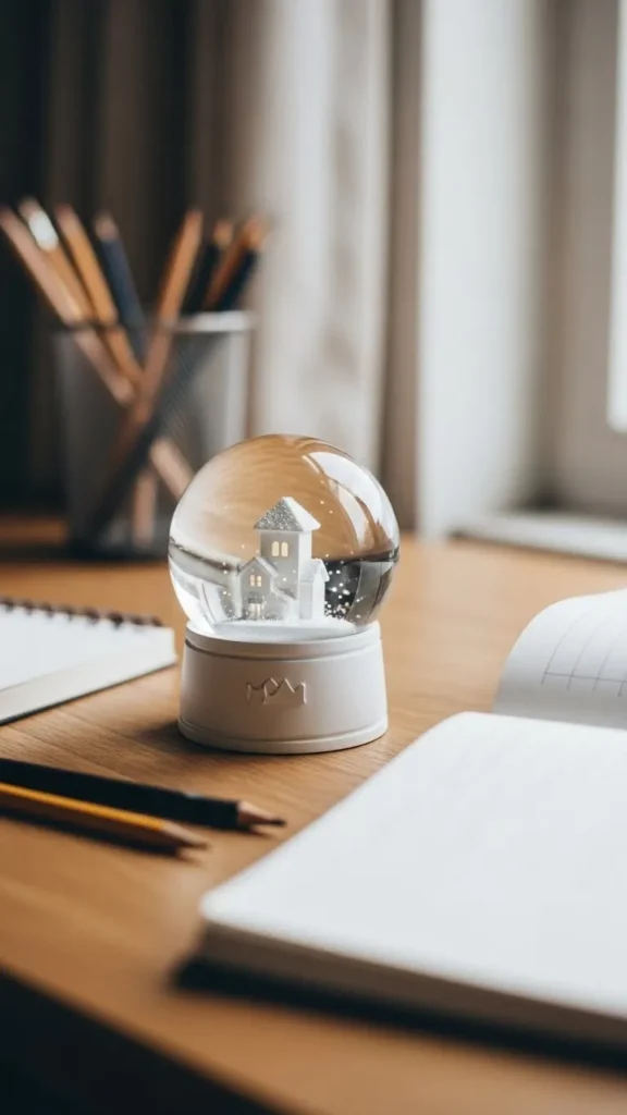 How to sketch a snow globe outline tattoo