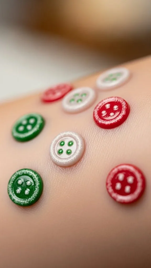  Mini Ginger Candy Buttons