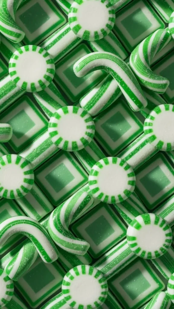 Mint Chocolate Candy Crisscross