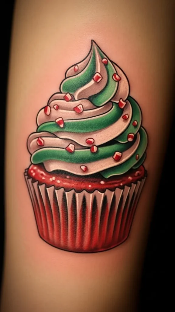 Peppermint Cupcake