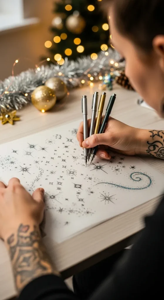 Sketching Your Tiny Sparkle Design