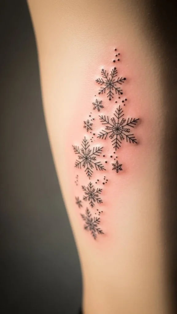 Side Rib Snowflake Cluster