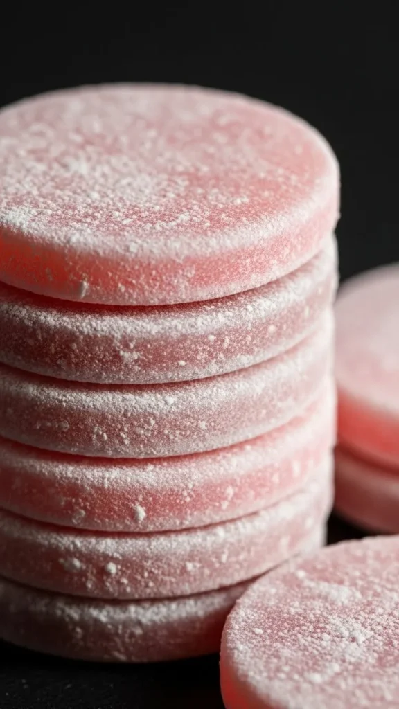 Snowy Candy Coin Stack
