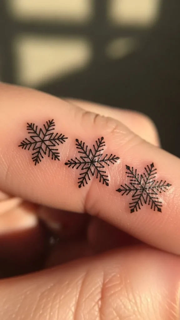 Tiny Finger Snowflake Cluster