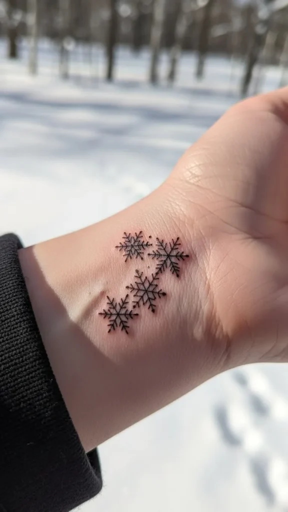 Tiny Wrist Snowflake Cluster