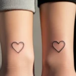 23 Matching Heart Tattoos That Celebrate Unity