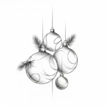 23 Modern Ornament Tattoos That Add Festive Style