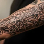 28 Stunning Knot Sleeve Tattoos That Add Ancient Beauty