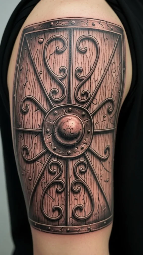 Ancient Roman Shield Style