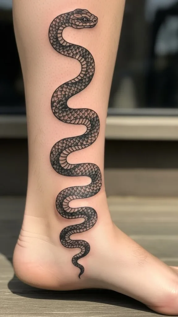 Ankle Spiral Serpent