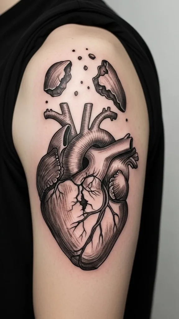 Broken Anatomical Heart