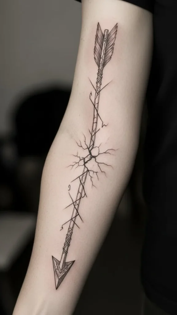 Broken Arrow Love Story Sleeve