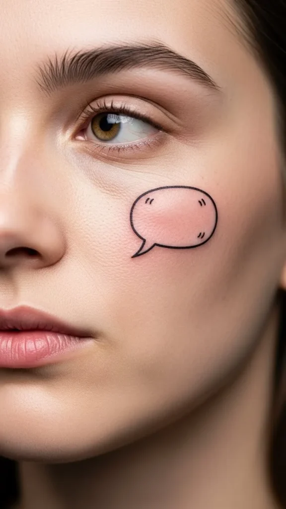 Cartoon Speech Bubble