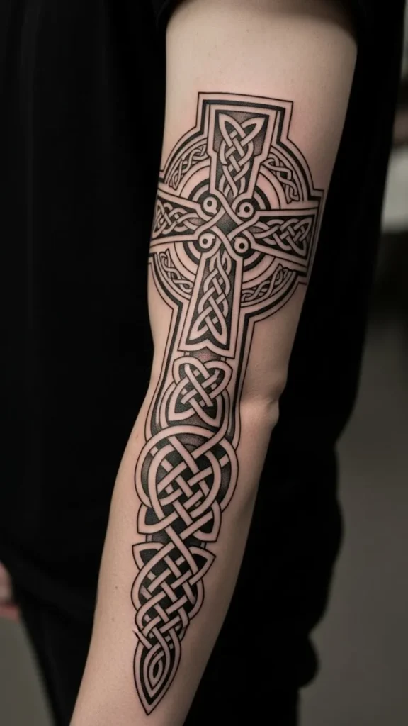 Celtic Cross Knot Sleeve