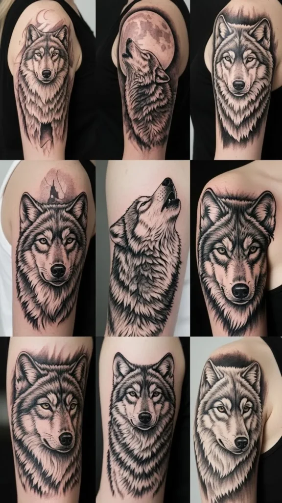 Celtic Wolf Tattoos