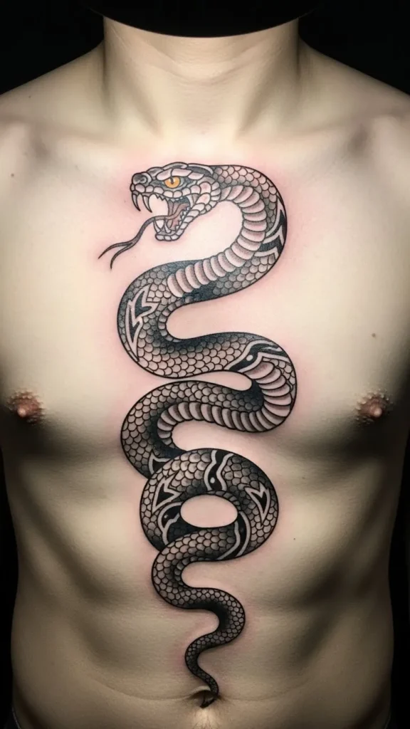 Chest Centerline Serpent