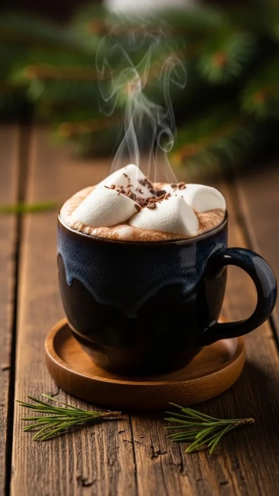 Christmas cocoa cup tattoo