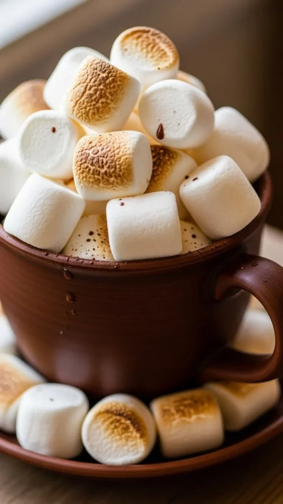 Cocoa Cup With Dripping Marshmallows