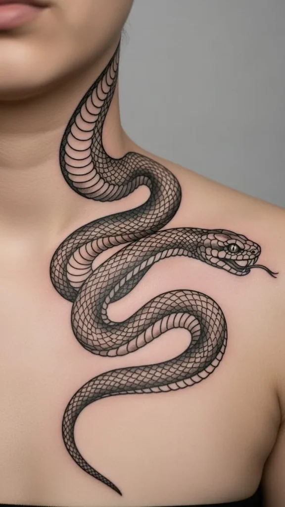 Collarbone Serpent Curve