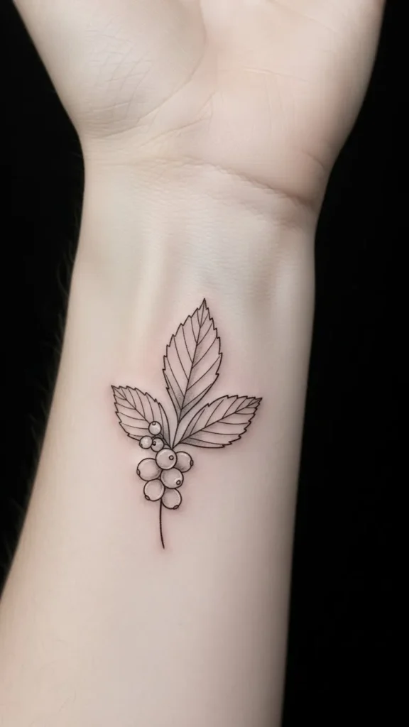 Dainty Snowberry Leaf