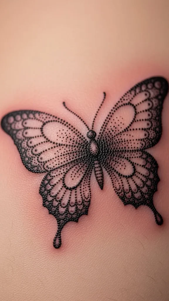 Dotted Heart Butterfly