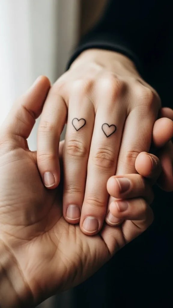 Finger Heart Tattoos