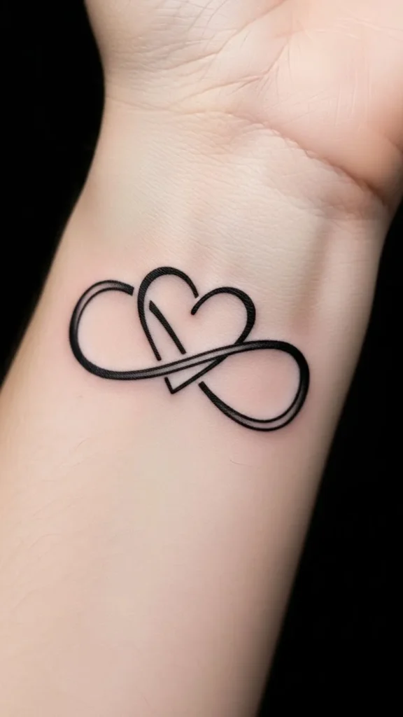Heart Name With Infinity Loop