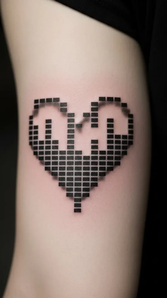 Heart With Equalizer Bars