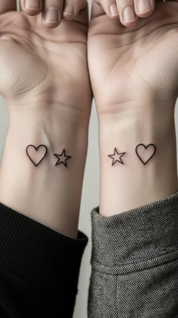 Heart and Star Combo