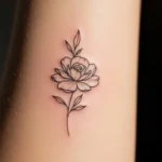How to Design Flower Outline Tattoos That Look Soft and Minimal