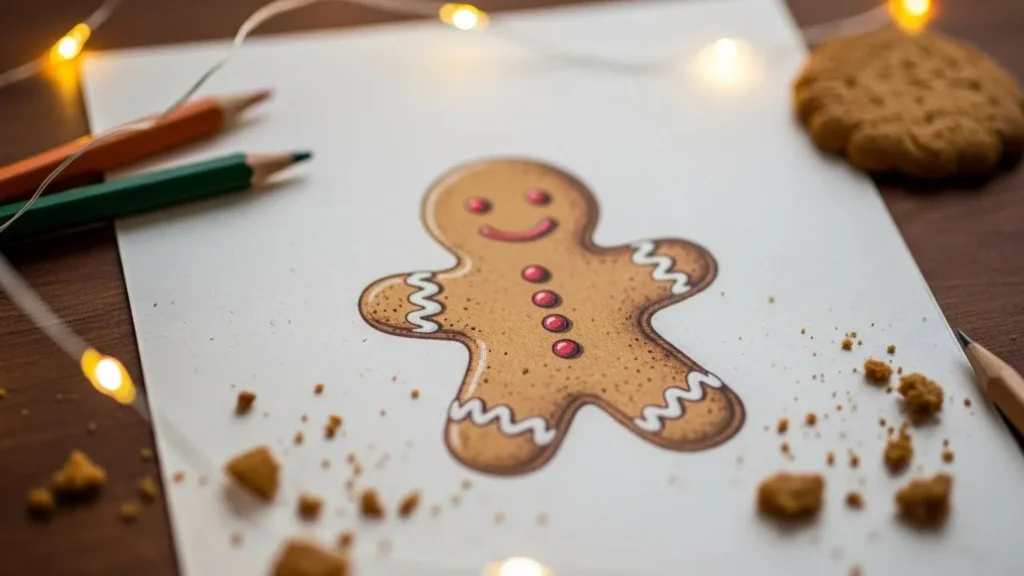 How-to-Draw-a-Cute-Gingerbread-Cookie-Tattoo-for-Christmas-Fans