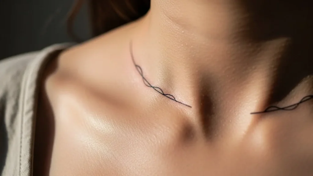 How to Plan Small Collarbone Tattoos That Add Class