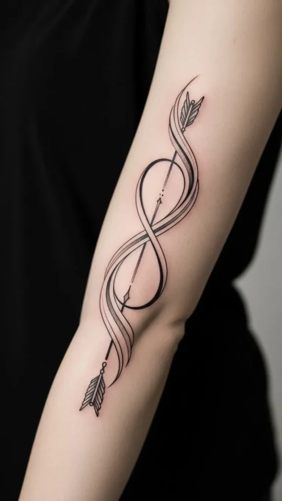 Infinity Arrow Romance Sleeve