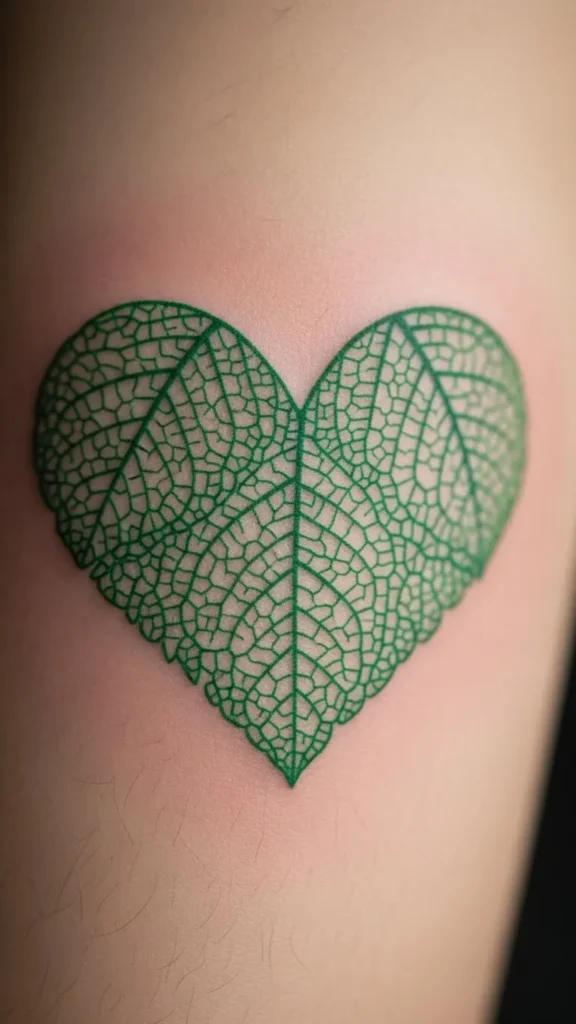  Leaf Vein Heart