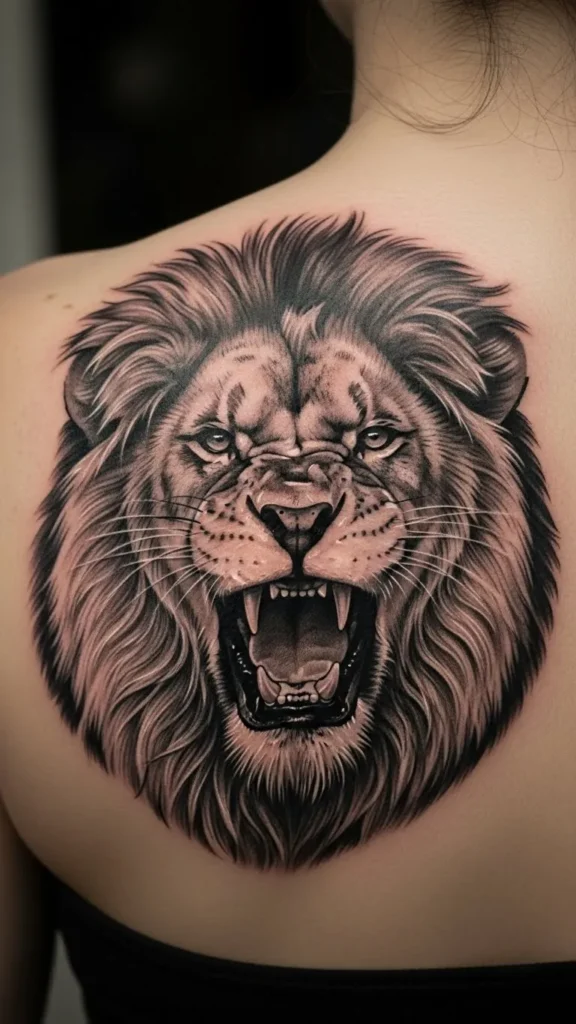 Lion with Minimal Shadow Work
