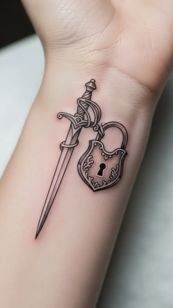  Lock Sword Wrist Wrap