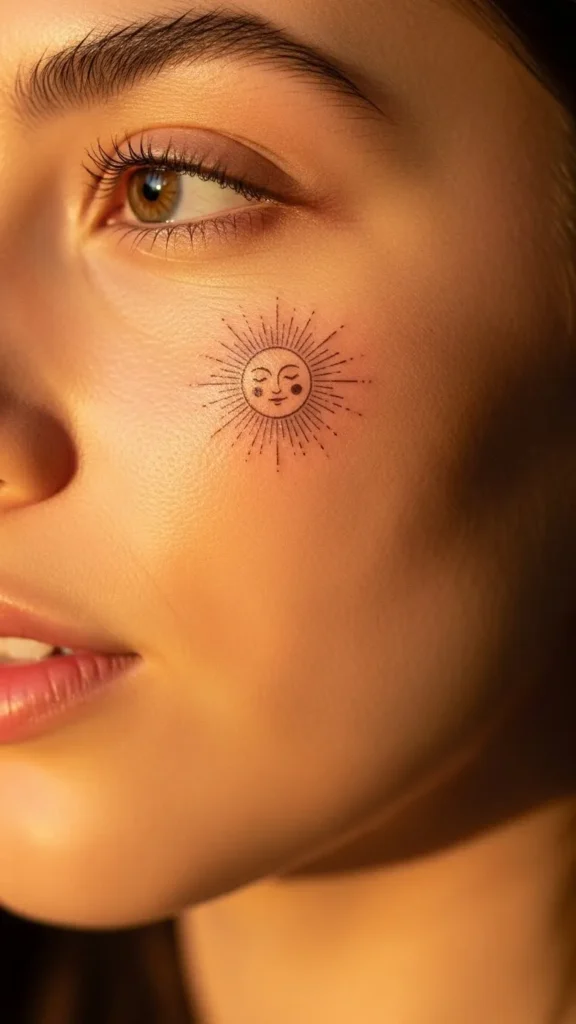 Mini Sun with a Smile