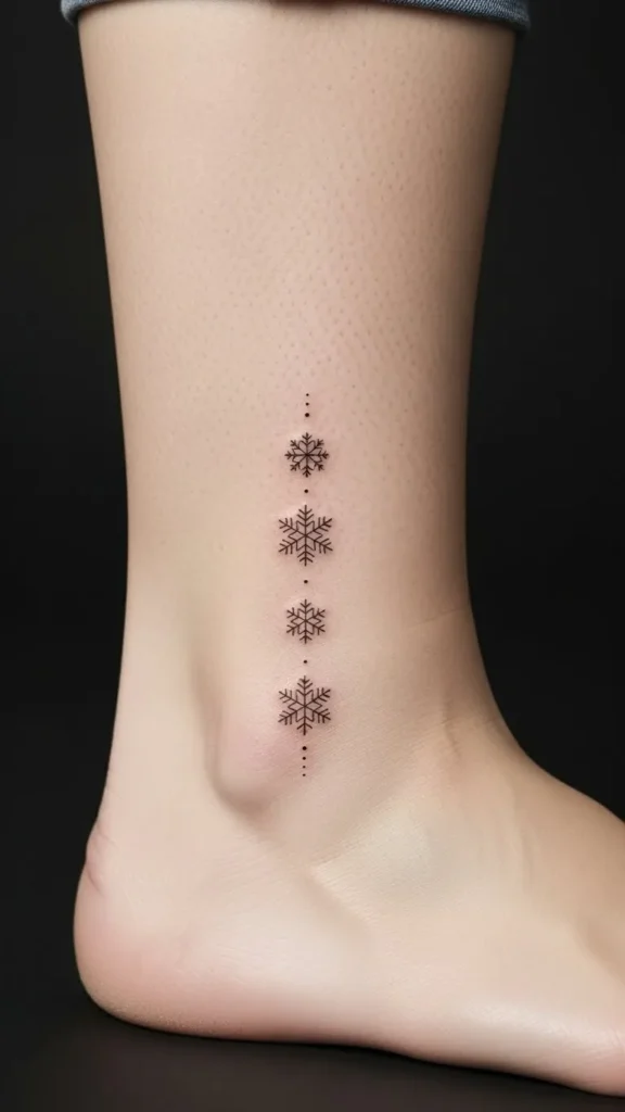 Minimal Ankle Snowflake Set