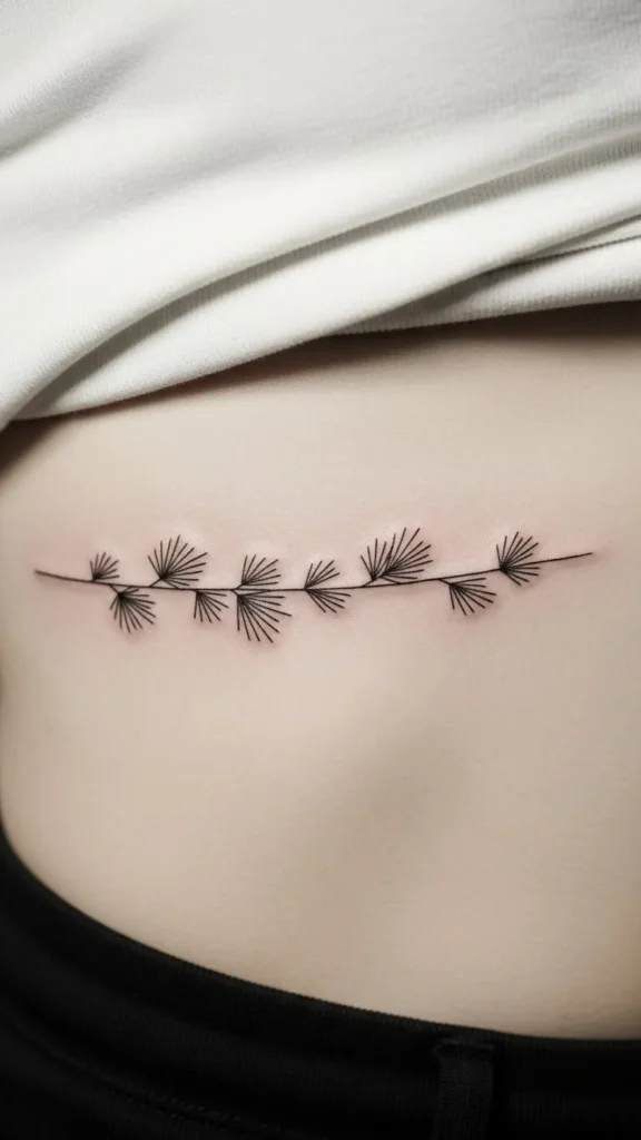 Minimal Line Garland