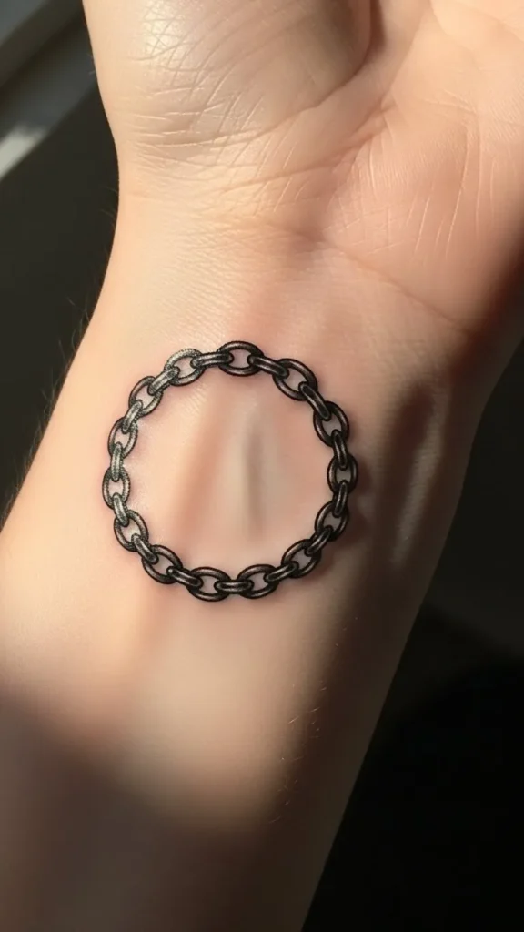 Minimal Wrist Chain Loop
