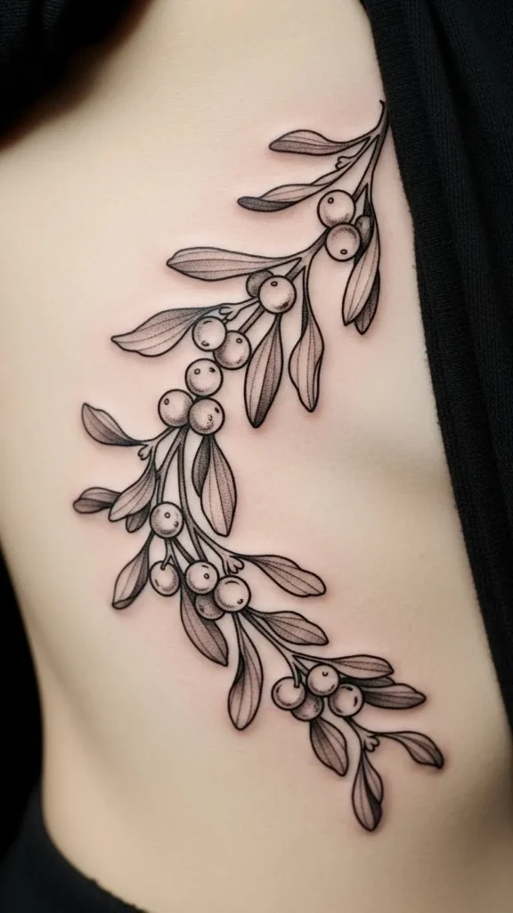 Mistletoe Garland Flow