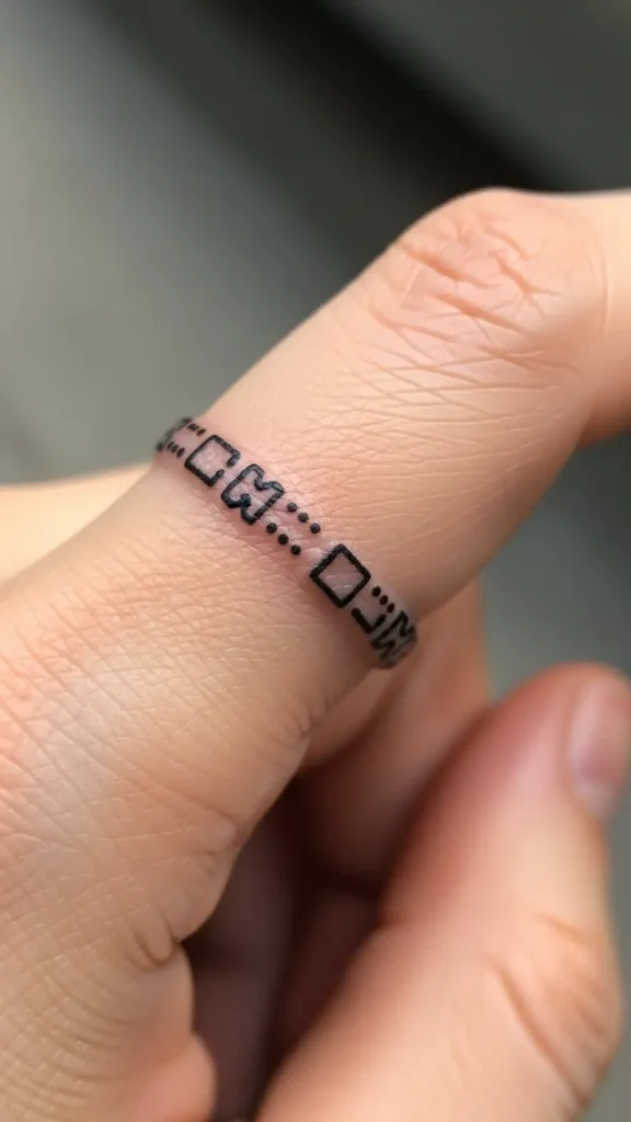 Morse Code Ring