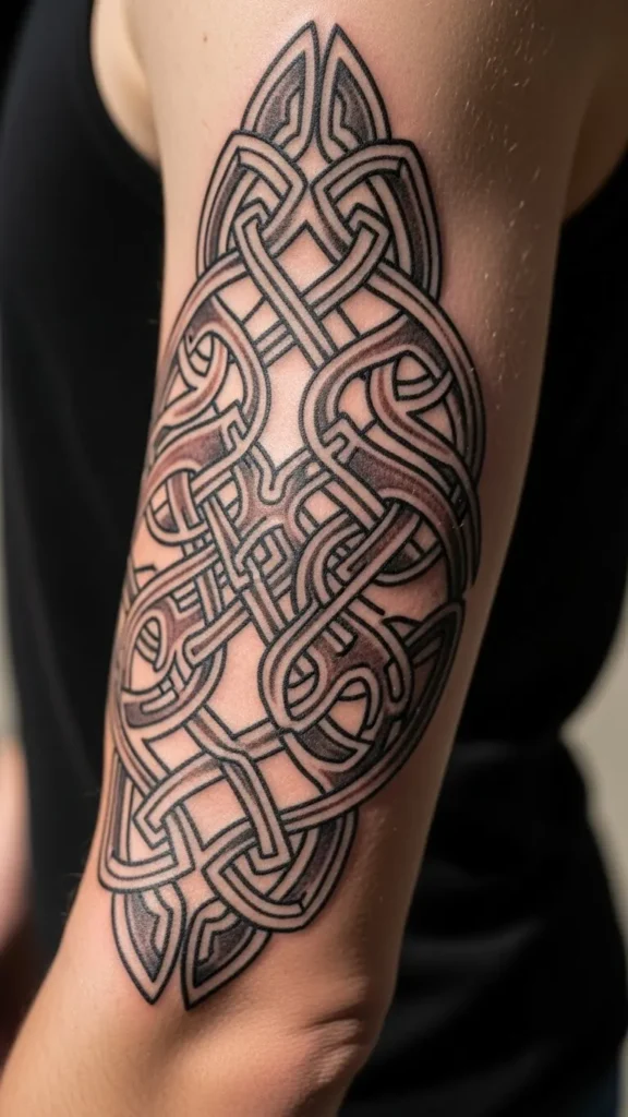 Nordic Interlace Arm Wrap