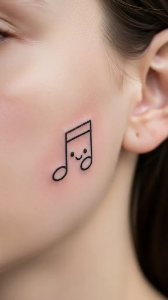 Playful Music Note
