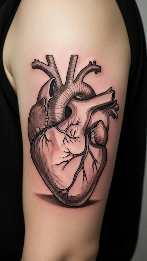  Realistic Medical Sketch Heart